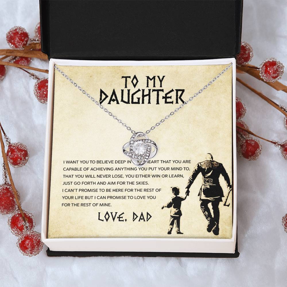 To My Daughter, You Will Never Lose