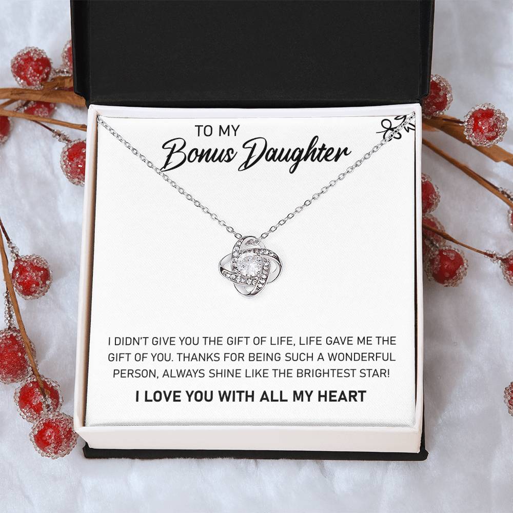 To My Bonus Daughter, Always Shine Like The Brightest Star