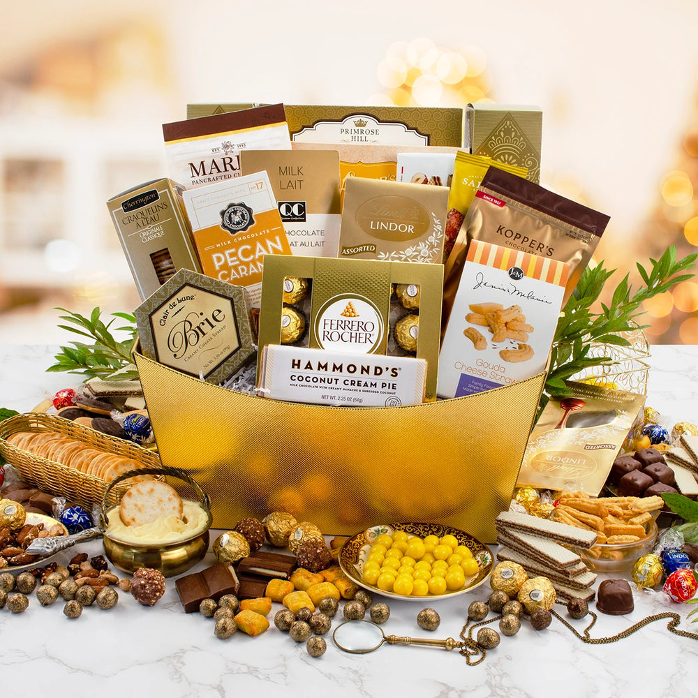 Gourmet Treasures Gift Basket